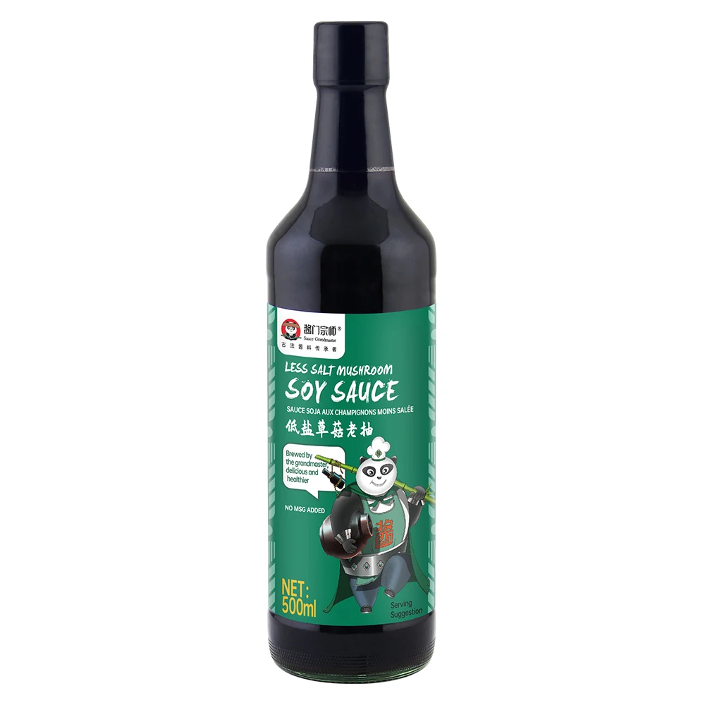 Brc Natural Brewing Premium Mushroom De Soja Salsa Dark Soy Sauce