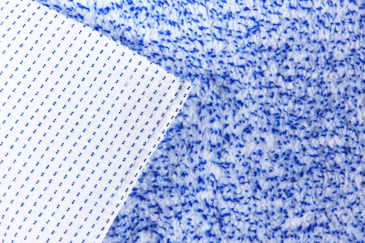 White/Blue Paint Brush Fabric Roller Brush Fabric Woven Polyester Fiber Brush Fabric