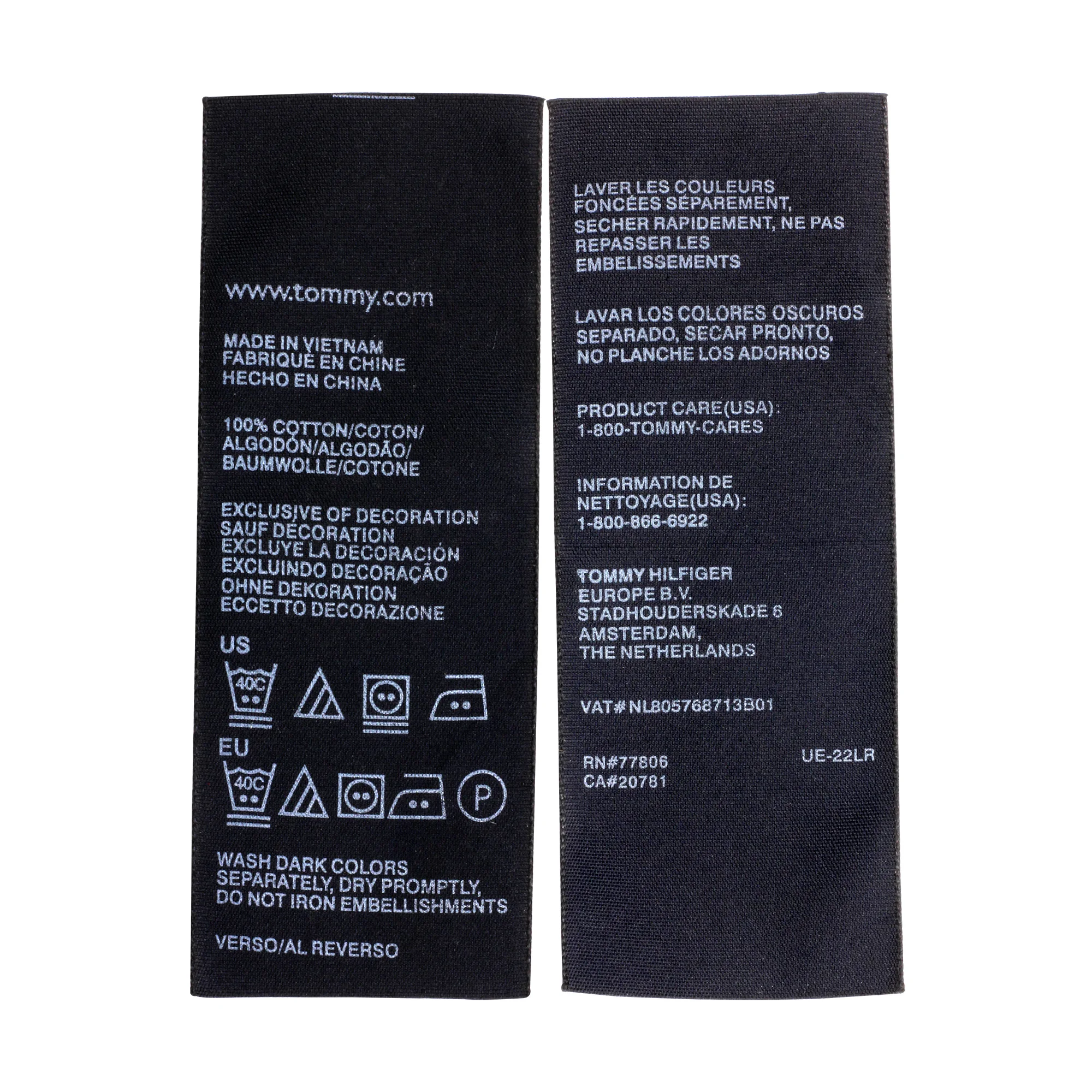 Blank Screen Print Iron On Fabric Tup Wash Care Label Printer Taffeta Thick Nylon Silicone Satin Clothing Care Label