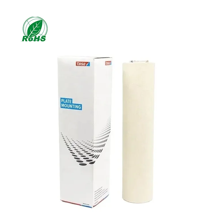 Hot selling product tesa 5233 mounting tesa tape double side tape for flexo printing double sided tesa 52330 plate mounting tape