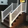 plastic vinyl balustrade deck railing,balcony railing design