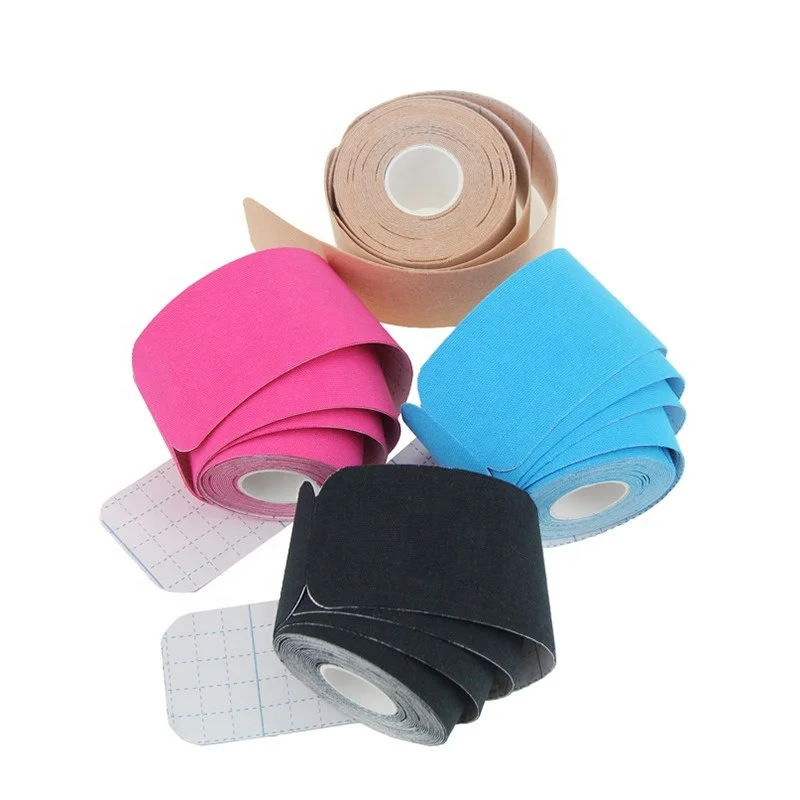 Best selling breathable sports athletic kinesiotape waterproof kinesiology tape
