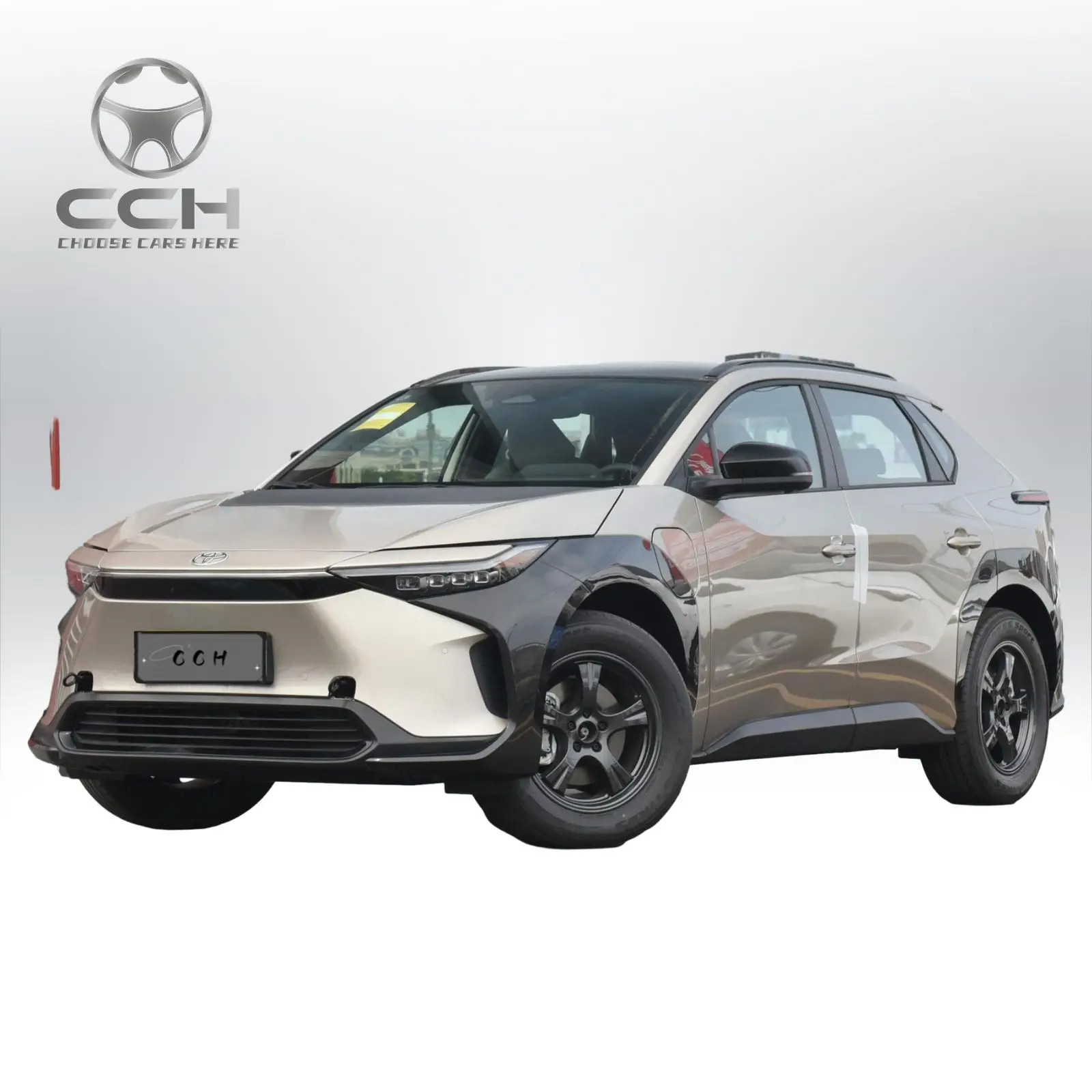 Электромобиль большой дальности Toyota Bz4x PRO Электрический Подержанный автомобиль новый 2WD 615 км светодиодный кожаный турбо темный M50 ACC автоматический люк на крыше внедорожник