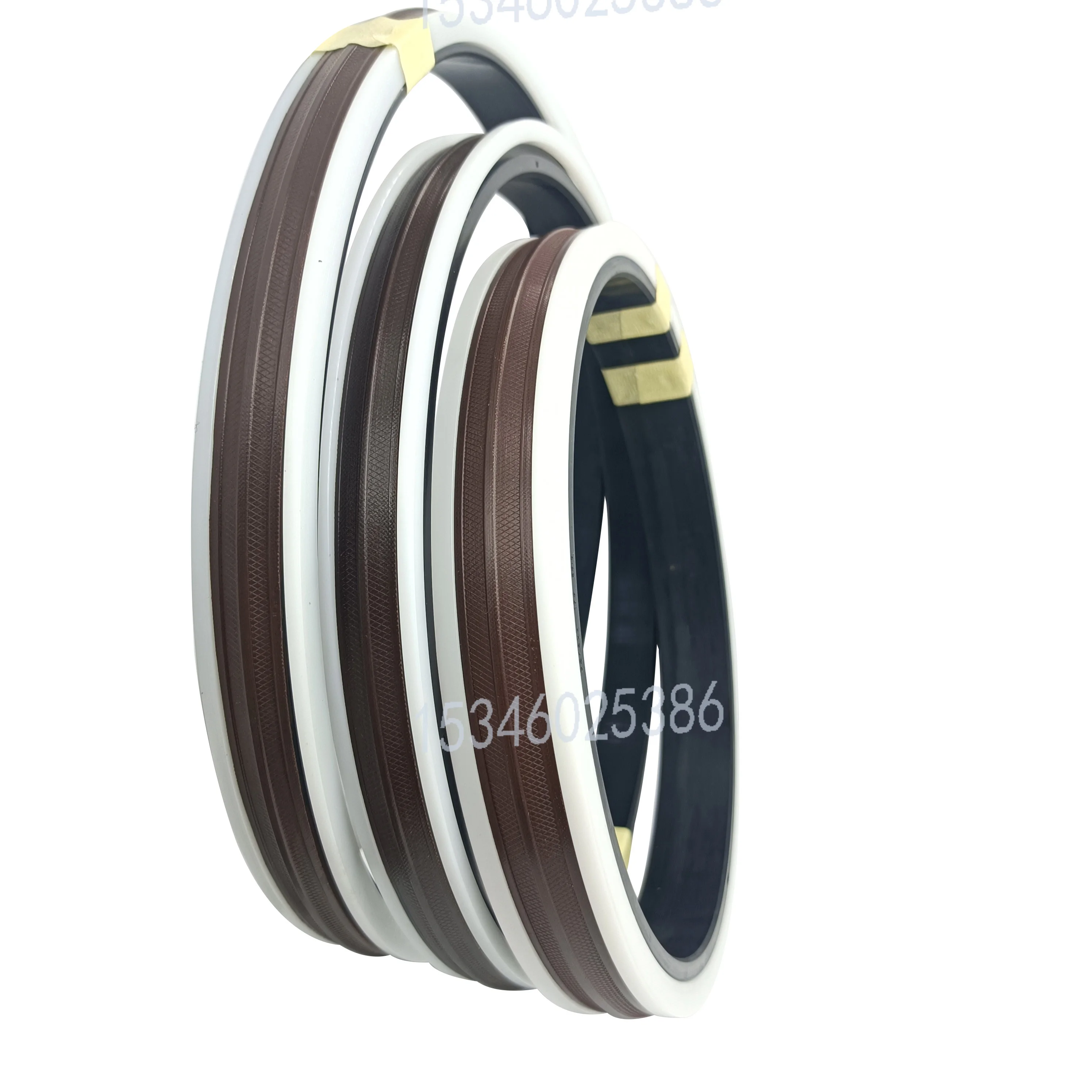 Pump main oil seal mechanical seal high quality nbr fabric double acting piston combination seal ZP type 200*180*16