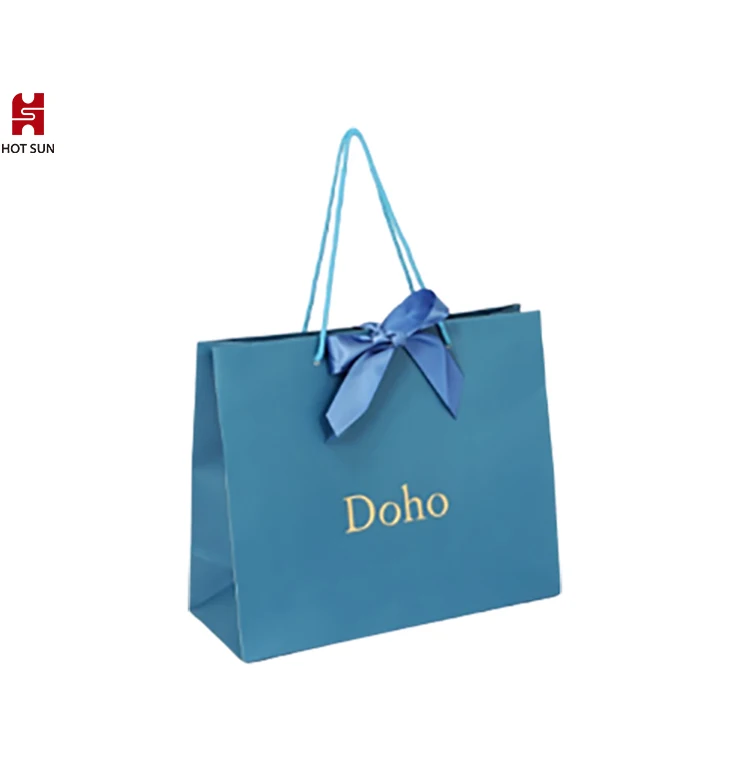 Новый индивидуальный кошелек, роскошный бумажный Шелковый упаковочный пакет с ручкой, ламинированный логотип