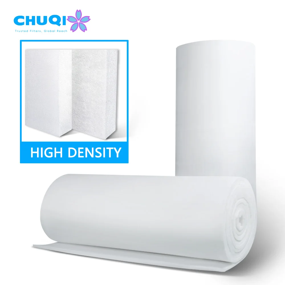 CE Standard Customer Size Spray Booth Air Filter F5 Ceiling Filter Media For Auto Painting Room Roof Filter