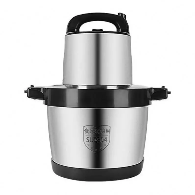 Manufacturers wholesale kitchen home vegetable meat chopper food processor stainless steel 8L mincer electric meat grinders