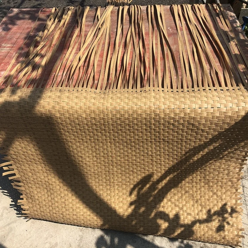 Синтетический бамбуковый ткацкий коврик для стен и потолка