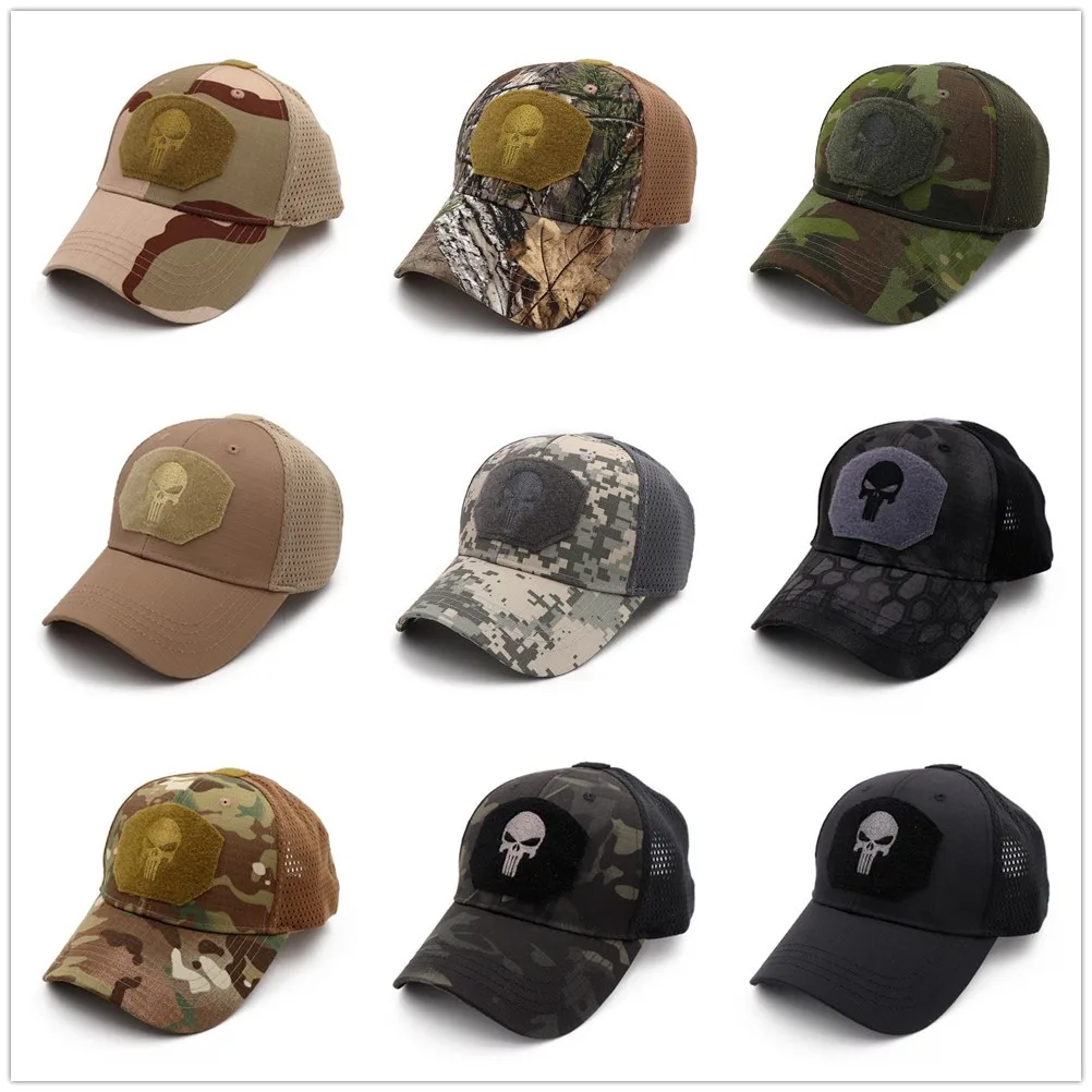 Camouflage tucker hat mesh caps hat trucker cap hat camo trucker mesh cap
