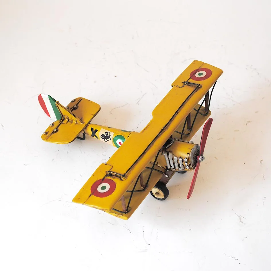 JN-7H CLASSIC MAIL CARRIER AFTER WWI ANTIQUE METAL DECORATION AIRCRAFT 1:24-SCALE
