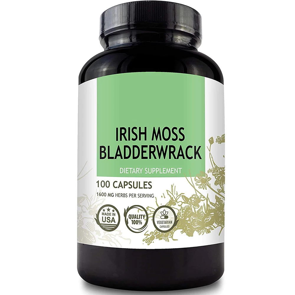 Private label bladderwrack capsules  for Immunity Thyroid Digestive Joint Support