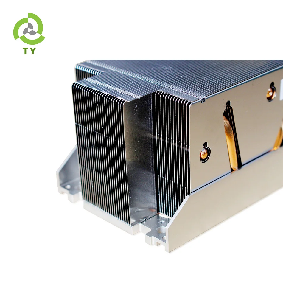 High Quality 2U Passive Server CPU Cooler for Narrow LGA3647 2U Heatsink China Manufacturer Customized Heat sink