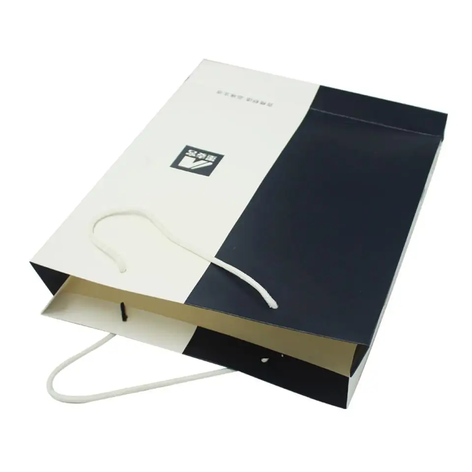 Shanghai  waterproof a kraft flat handle largest machinery manufacturing paper bags for sale china 76 x 29