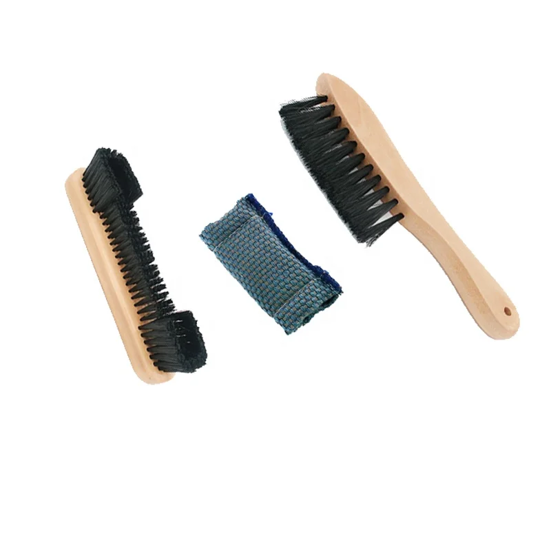 1 x Set of accessories billiards pool table and rail brush with billiard cue shaft slicker snooker cloth cleaner