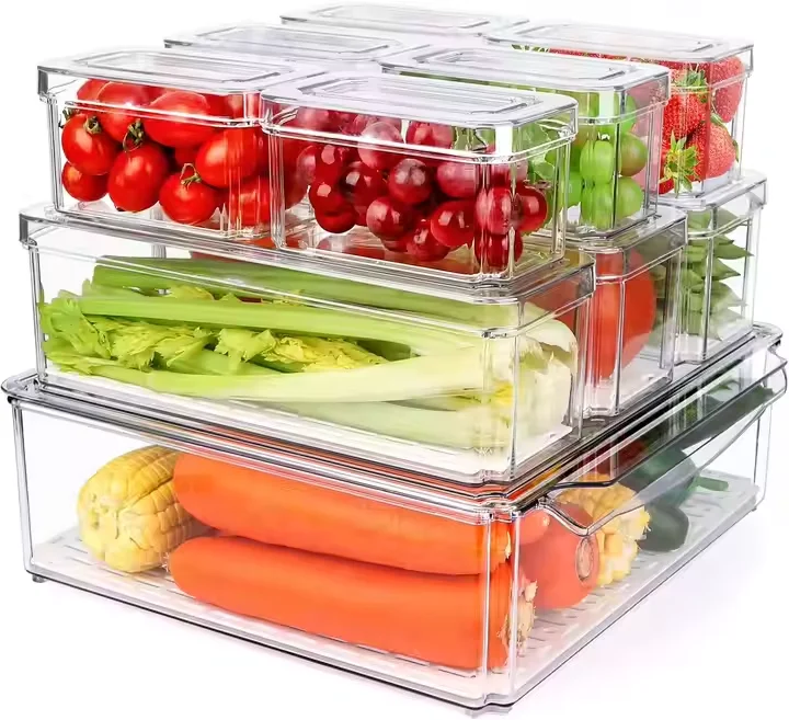 Контейнер для хранения продуктов кухонный органайзер кухонная утварь экологичный недорогой качественный набор и