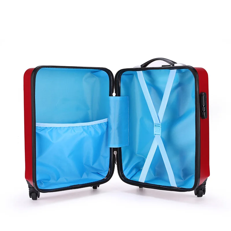 Hot Selling 18inch Trolley Bags PC Roller Luggage Bag Cartoon Trolley Luggage for Kids