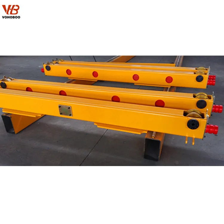Easy Maintenance 5 Ton 10 Ton Industrial Single Beam Bridge Crane Motor Crane End Carriage