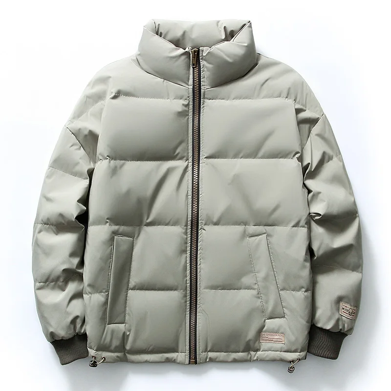 
YAPU 2021 outer wear winter casual thick outdoor youth puff warm hooded black gray white red padded duck down jacket 