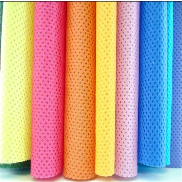 Polyester Spunbond SMS 30 50grms Embossed Tnt Nonwoven Fabric Suppliers