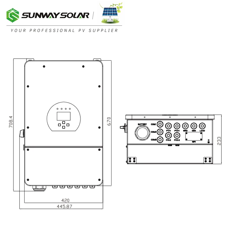 Солнечные энергетические системы Sunway 5 кВт 8 10 12 гибридная солнечная панель для