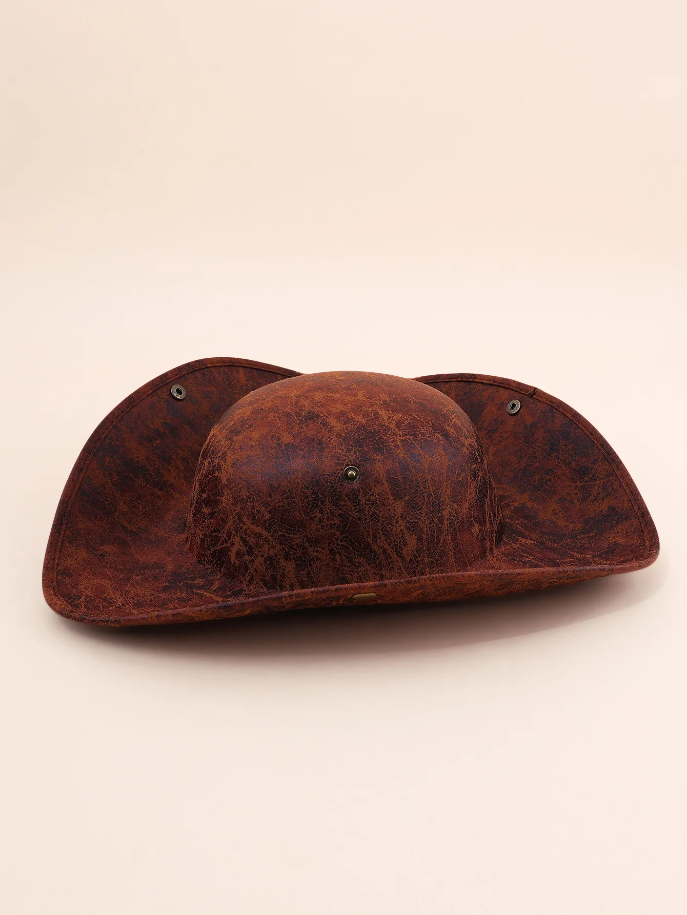 Wholesale adult cosplay pirate hat vintage foldable Halloween party captain hats