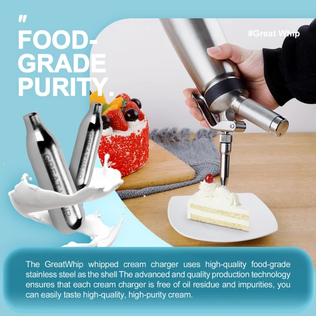 24 шт./упак. greatwhip взбитые сливки зарядное устройство нитрит натрия (картриджи зарядные устройства 8 г Быстрая Бесплатная Доставка из Калифорнии