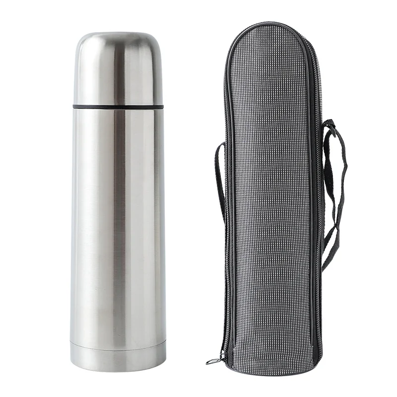 Bullet Stainless Steel Vacuum Flask, 350 ml 500ml 750ml 1000ml Stainless Steel Thermo, Vacuum Cup Travel Coffee Mug