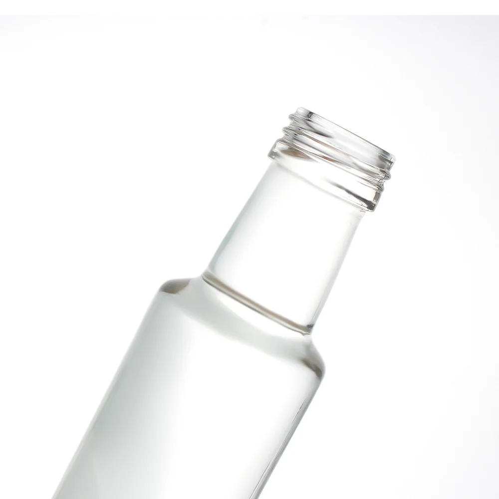 Popular Wholesale 100ml 250ml 500ml 750ml 1000ml dark green transparent round square shape China  Cooking Olive Oil Bottles