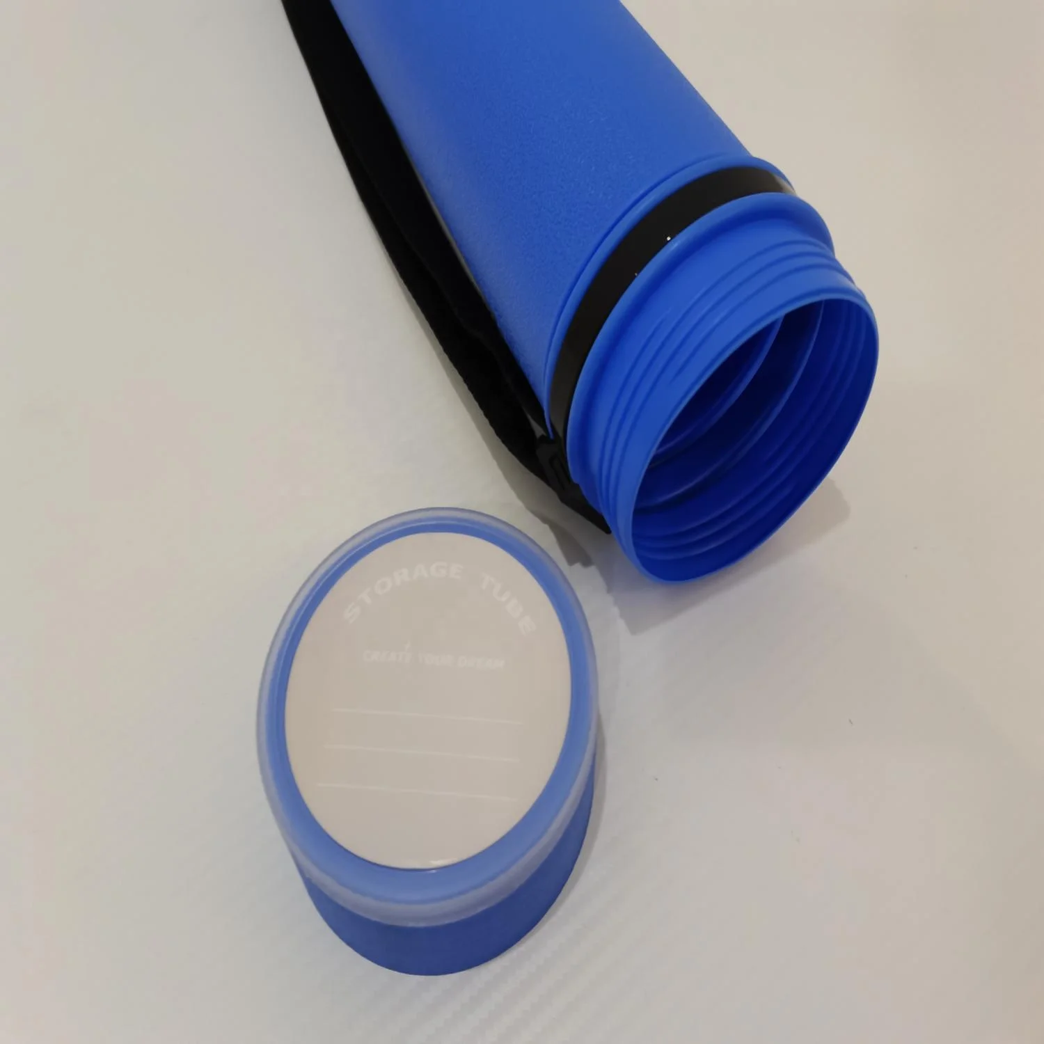 China cheap adjustable plastic box scroll map poster storage tube telescoping drawing document tubes