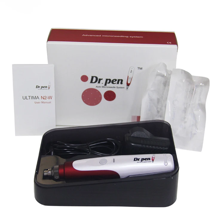 Digital 5 levels Ultima N2 microneedling derma pen rolling stamp electric dermapen with 11 / 16 / 24 / 36 / 42 pins nano needle