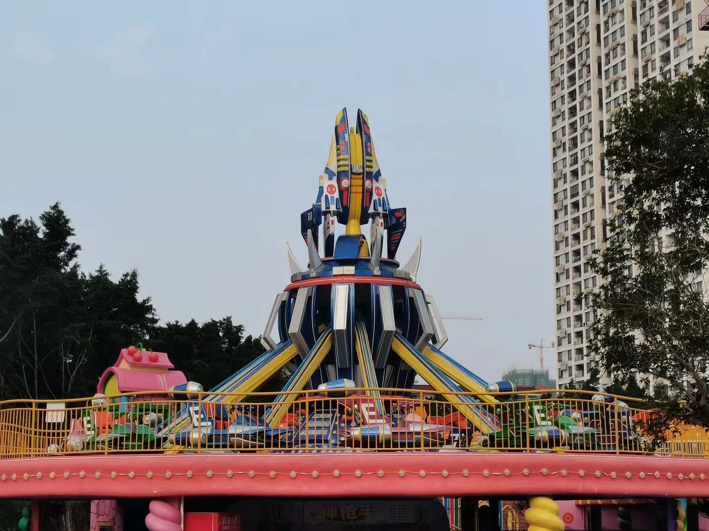 Self-Control Plane Adventure Park Attraction Outdoor Amusement Equipment for Theme Parks Luna Carnivals Fairgrounds