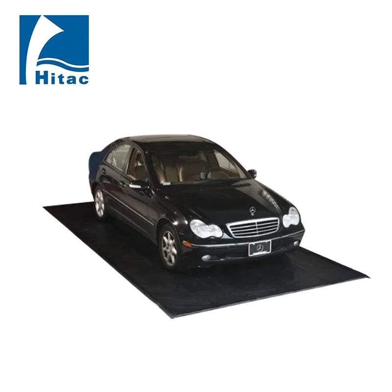 100%waterproof PVC vinyl material garage car floor  mat for snow oils mud