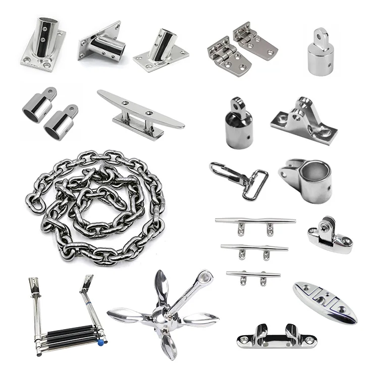 Boat Accessories Stainless Steel Marine Boat Deck Key Cover Deck Filler