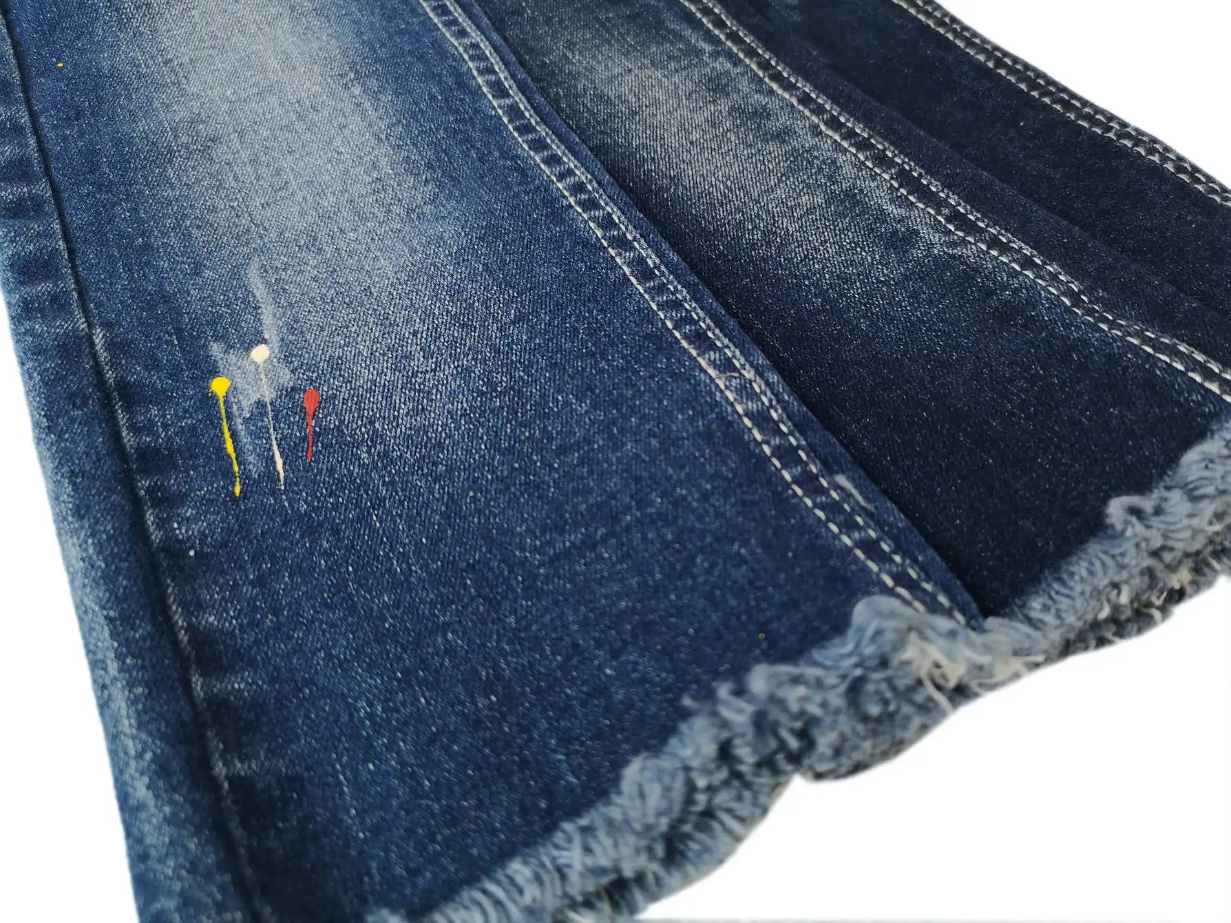 T827 High quality denim fabric 98% cotton 2% spandex stretch denim jeans fabric