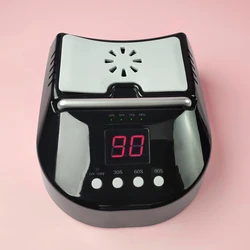 IBelieve 72W фары для отверждения УФ светодиодная лампа для сушки гель-лака двойного освещения оптовая продажа перезаряжаемая настольная лампа для ногтей с вентилятором для Полимеризации Гель-лака наконечник голубой гель