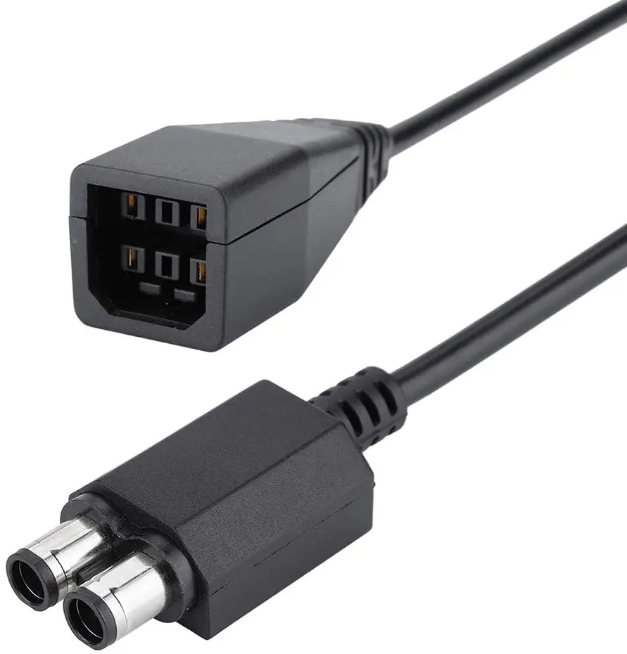 2017 Двойной источник питания 22 см конвертер кабель адаптера переменного тока для XBOX ONE