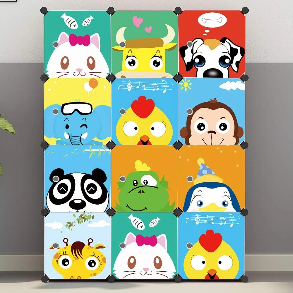 Baby Girl and Kids Closet with Door