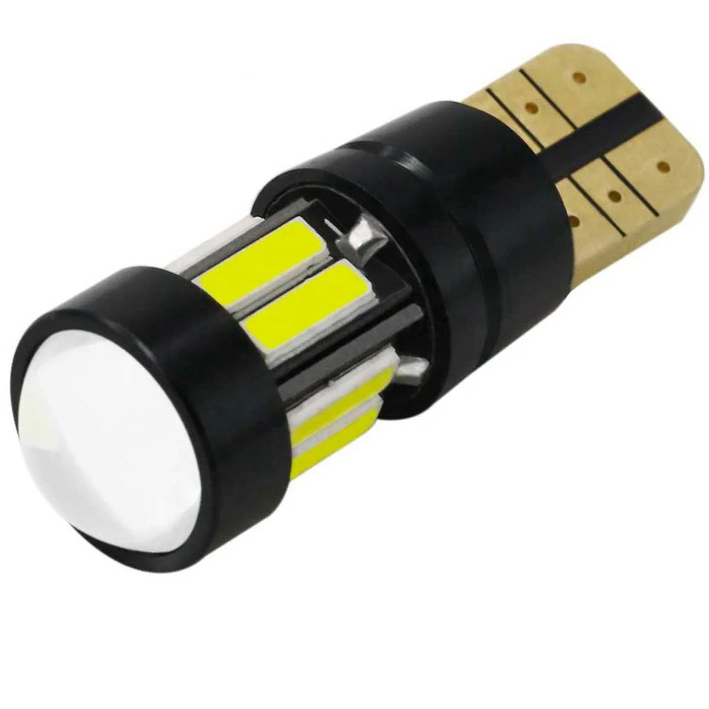 Headlight system t10 interface canbus universal daytime running car hood led lamp high quality smd7020 other lighting bulbs