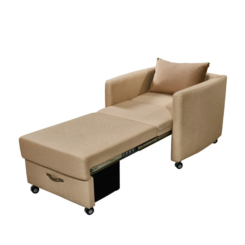 Hospital Medical Accompany Chair Patient Attendant Folding Nursing Chair Cum Bed folding and lengthening fabric sofa