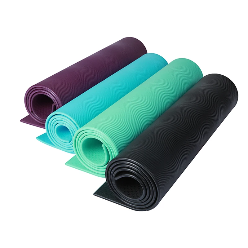 Wholesale Custom Anti-slip Easy-clean Eco Friendly Ergonomic Travel PU Yoga Mat