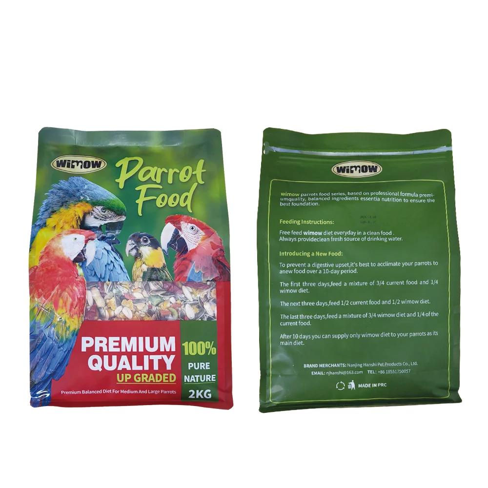 Best Selling 10kg 20kg Natural High Quality Mix Seed Kernel Parrot Mixed Food for Birds Feed