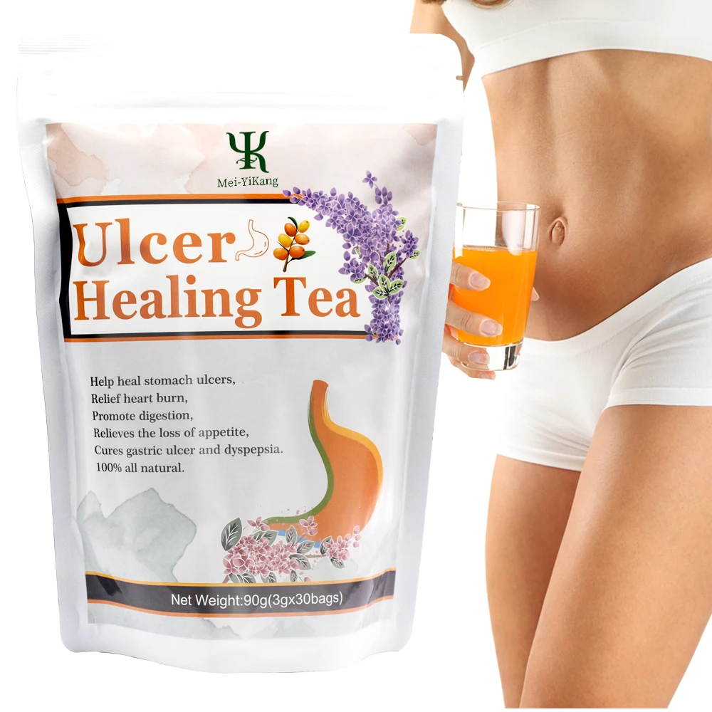 Custom private label Herbal Health Solution Ulcer Healing Tea for Stomach 100% Herbal Cures Gastric Ulcer health food tea bag