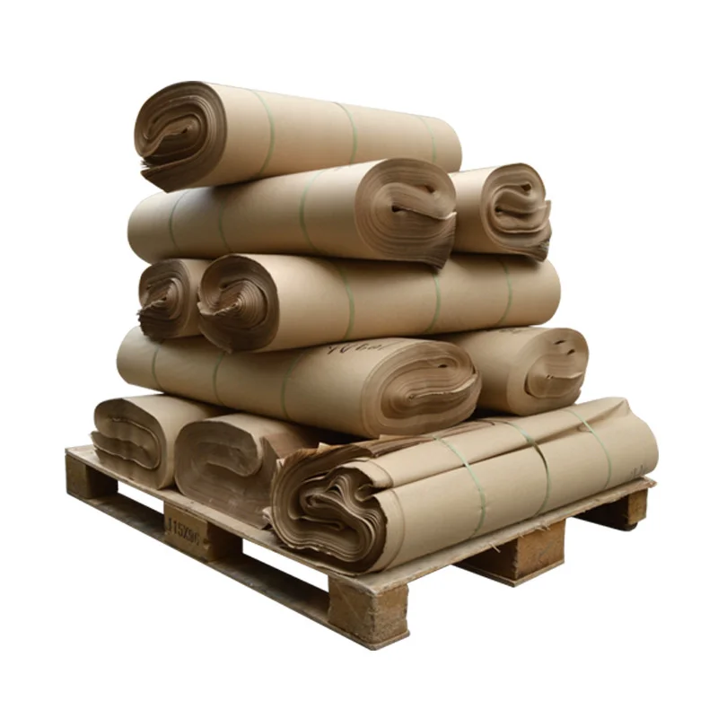 Direct-Selling Recycle Kraft Paper Roll 150-450gsm Kraft Paper Wrapping Paper Rolls