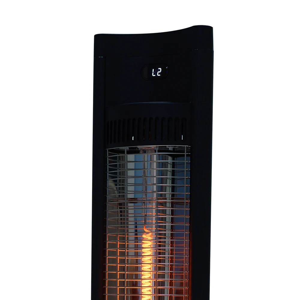 Portable Patio Heater Outdoor Waterproof Remote Control Infrared Electric Heater