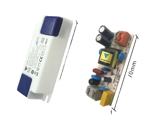LED driver supply CE CB TUV SAA Approved  High PFC 4w 12W 250MA300MA Input 110v220v 240  led power supply