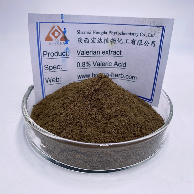 Natural Valerian Root Extract Powder Valeric Acid