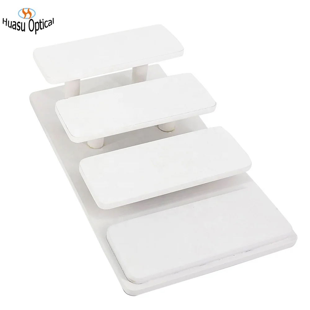 New Wooden Sunglasses Display Tray Storage Rack Glasses Tabletop Display Stand 3 Layer 4 Layer