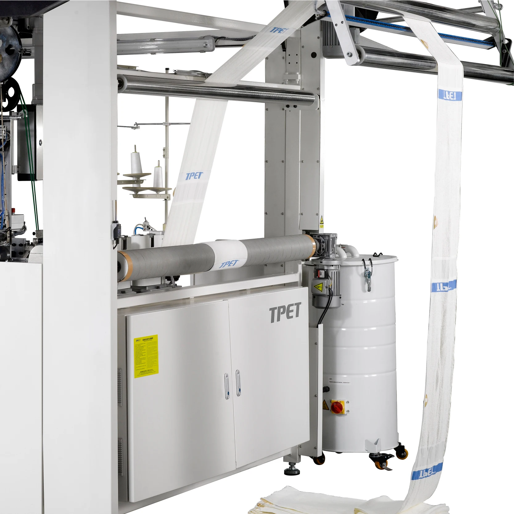 AUTOMATIC TERRY TOWEL LENGTH HEMMING MACHINE