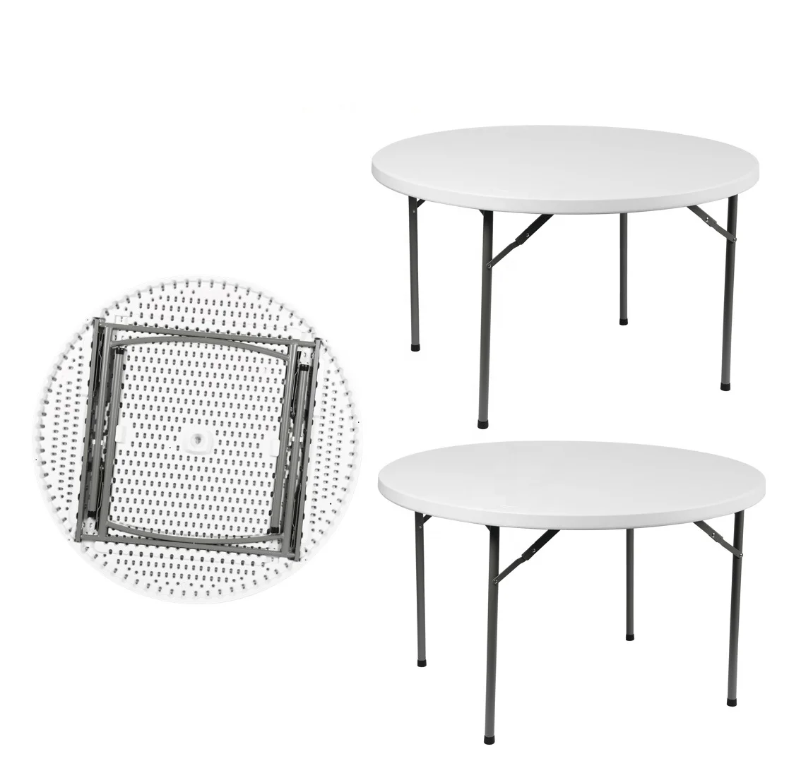 Manufacturers Portable SQ-R122 Dining Set Side Round Plastic Tables