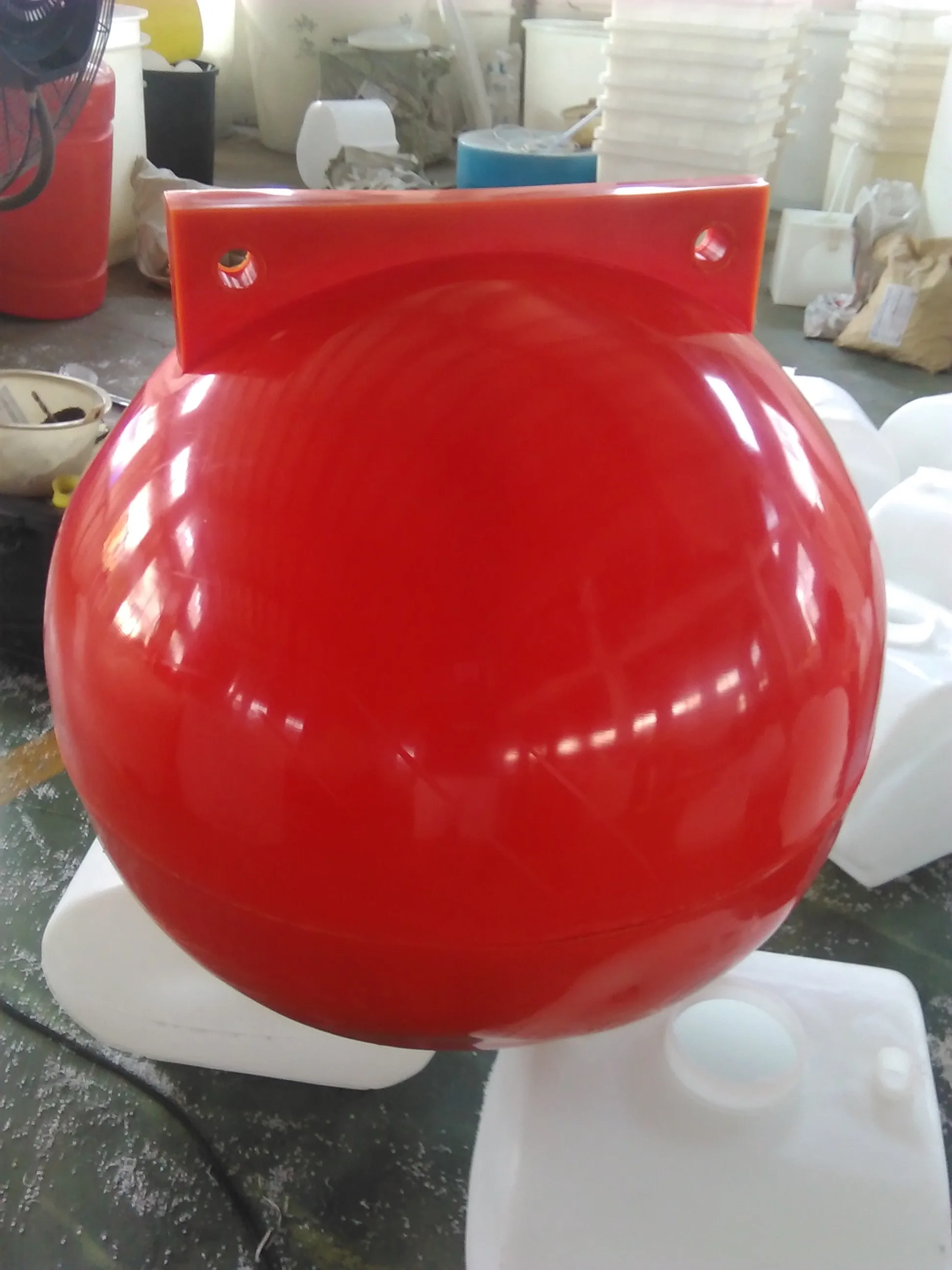 Two-ear Sea Buoy Warning Signs Molding Plastic Fishing Buoy Aquaculture Floating Ball Marine Buoy Floats